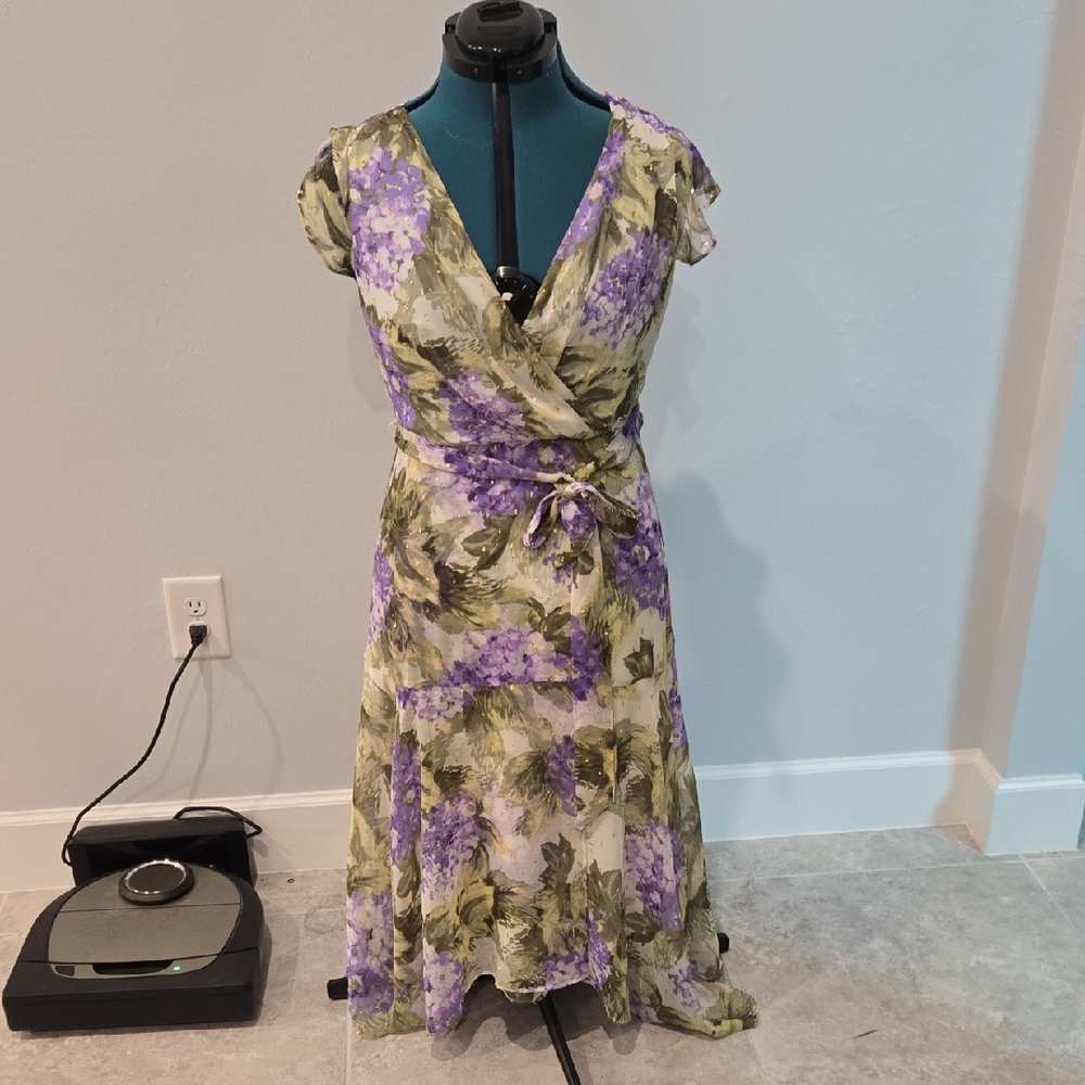 White House Black Market Floral Dress